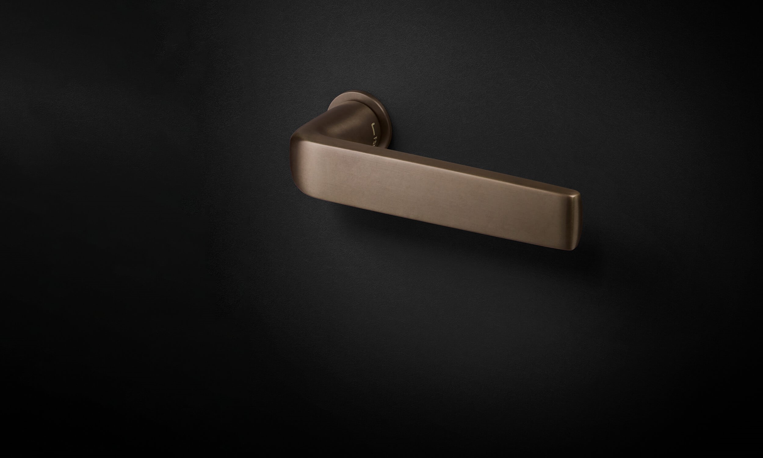 Handtag FSB 1267 plug-in i brons 