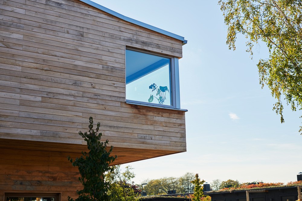 Energieffektiva fönster med passivhusklass från Ekstrands på BRF Shiitake 
