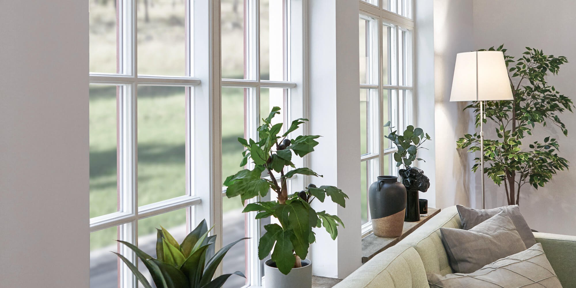 Hållbara träfönster med spröjs - spröjsade fönster