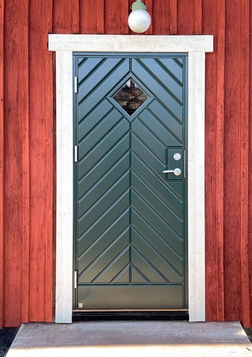 Ekstrands ytterdörr Bavaria 980 G02, tillval: Kulör Cypress