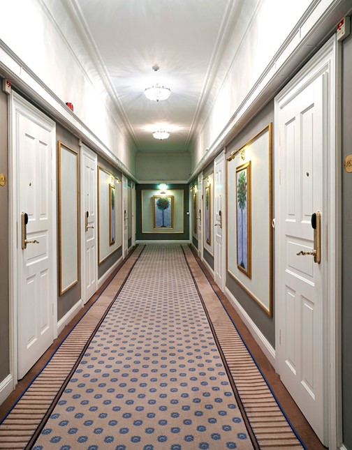 Hotelldörrar säkerhetsklassade, brandklassade & ljudklassade dörrar från Ekstrands