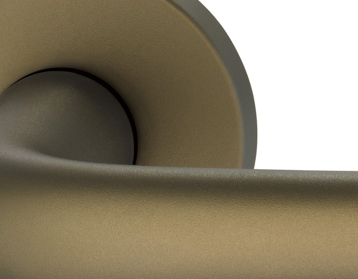 FSB Alu 0510 Blästrad aluminium medium brons anodiserad