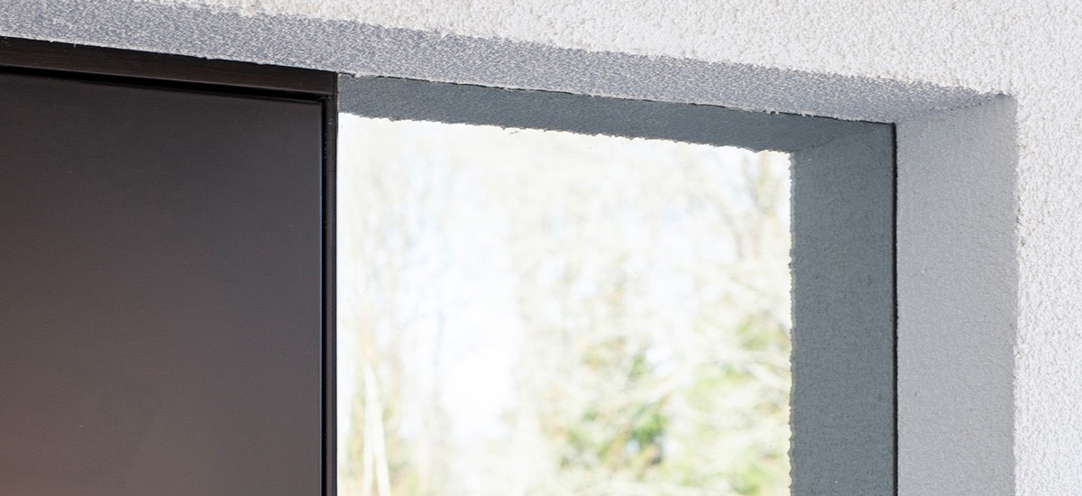 Sidoljus med steppat glas